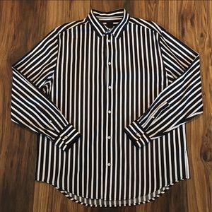 EUC H&M Men’s Button Down Shirt Striped
